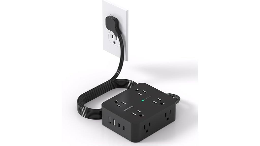 multiple outlets with usb