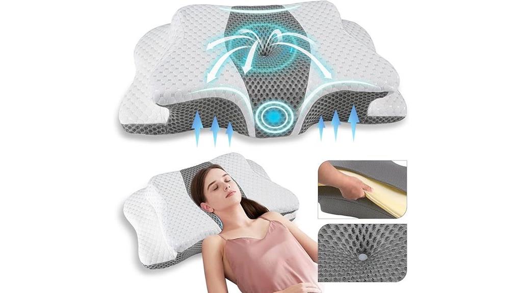 neck pain support pillow