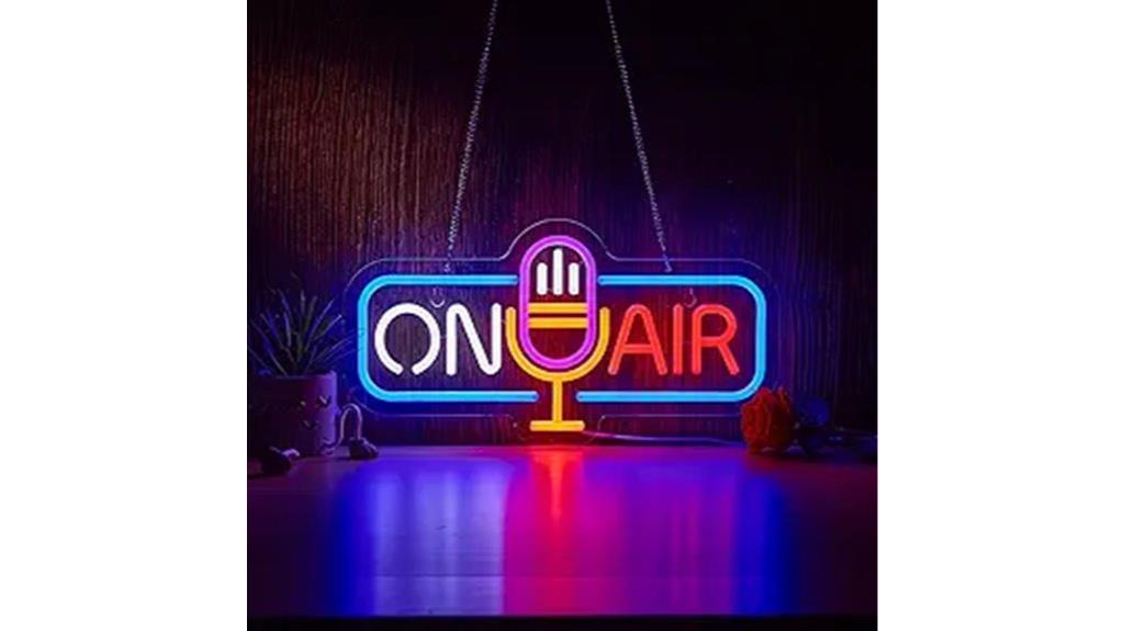 neon wall dimmable artwork