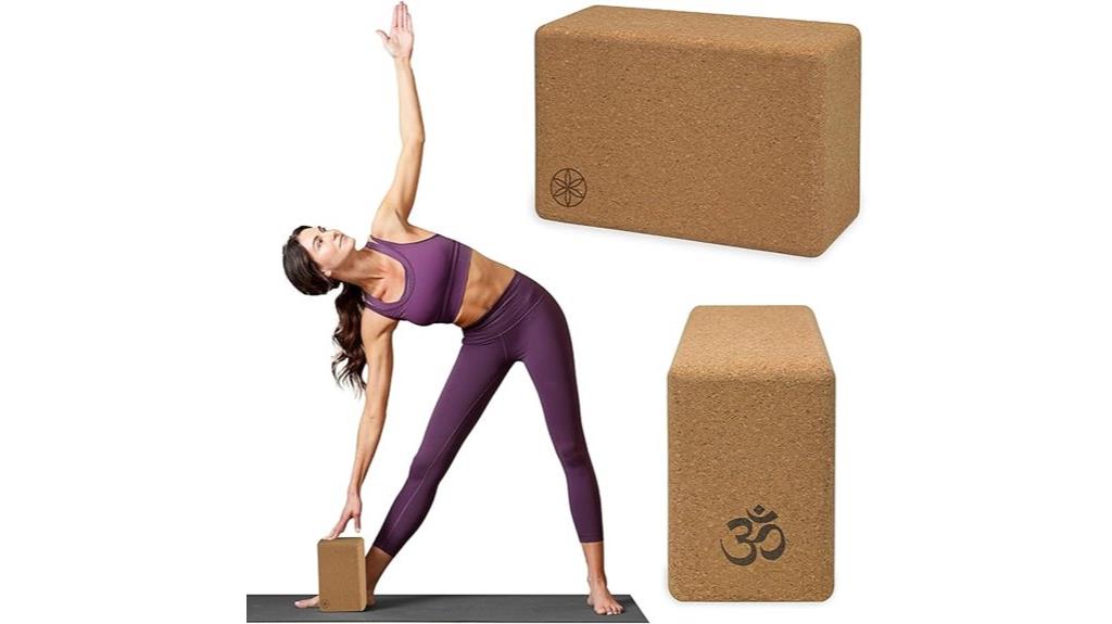 non slip beveled yoga block