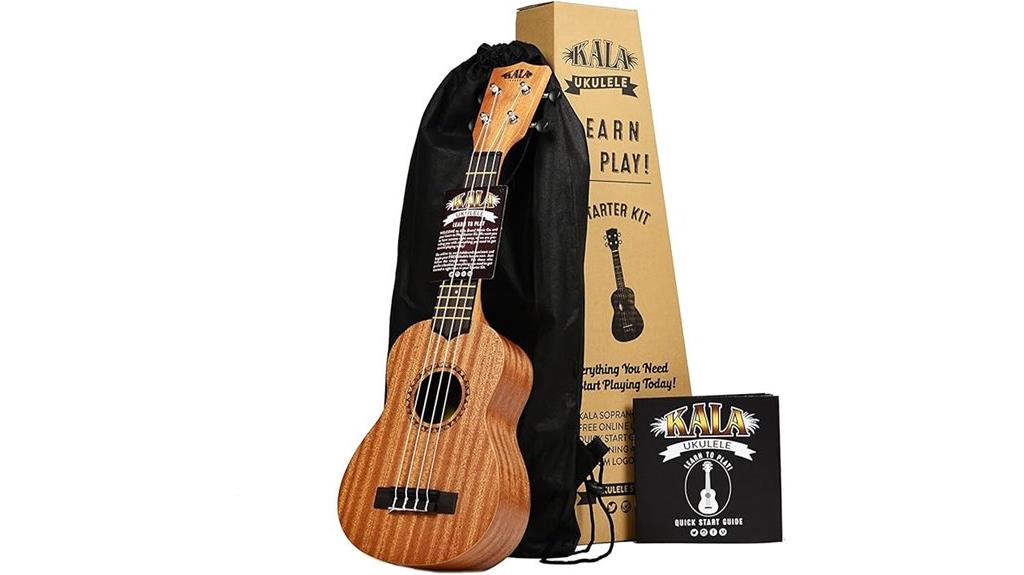 official kala soprano ukulele kit