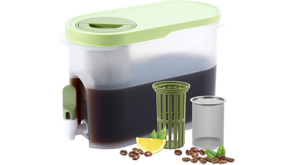one gallon cold brew coffee maker