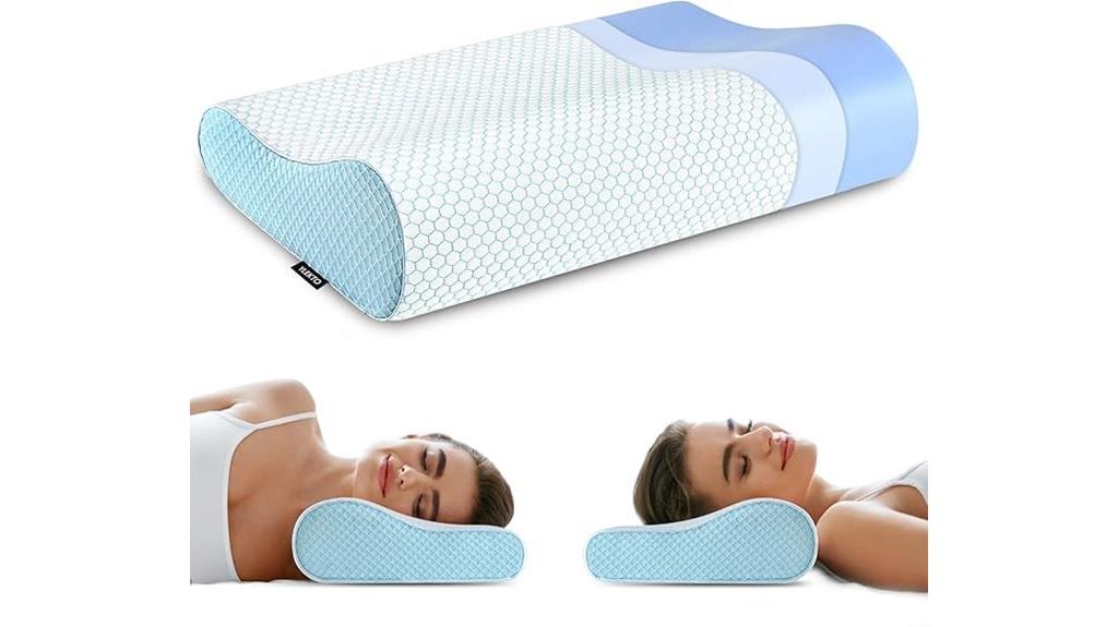 orthopedic memory foam pillow