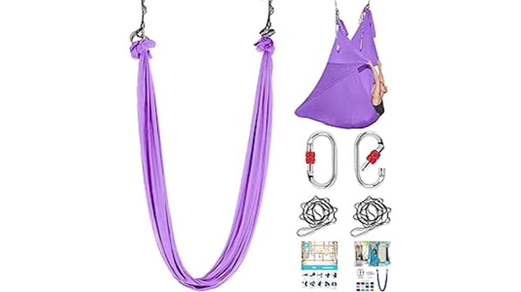 outdoor aerial silk hammock