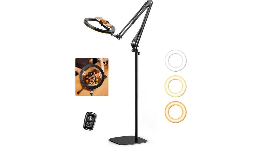 phone ring light stand
