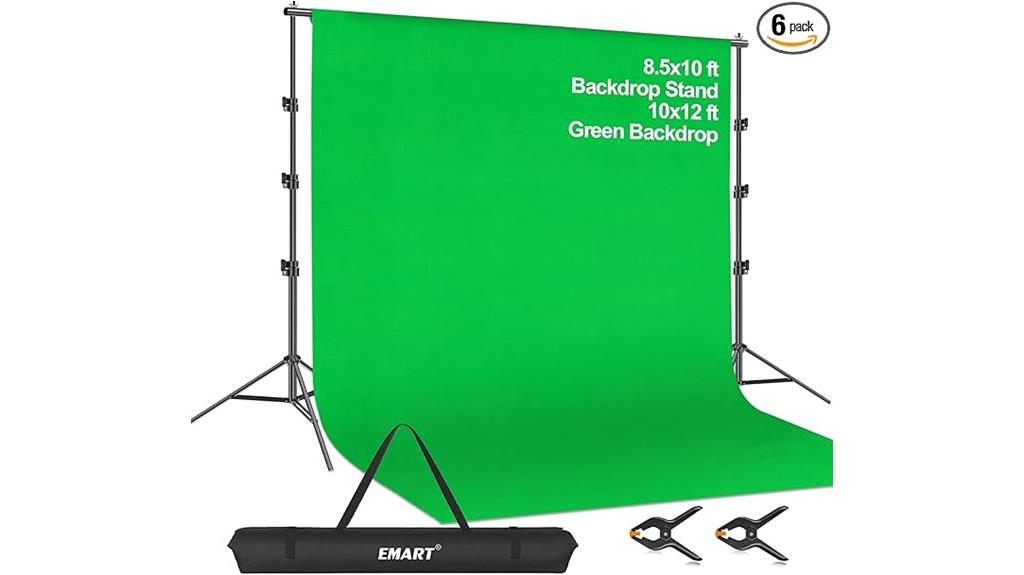 photo video green screen stand