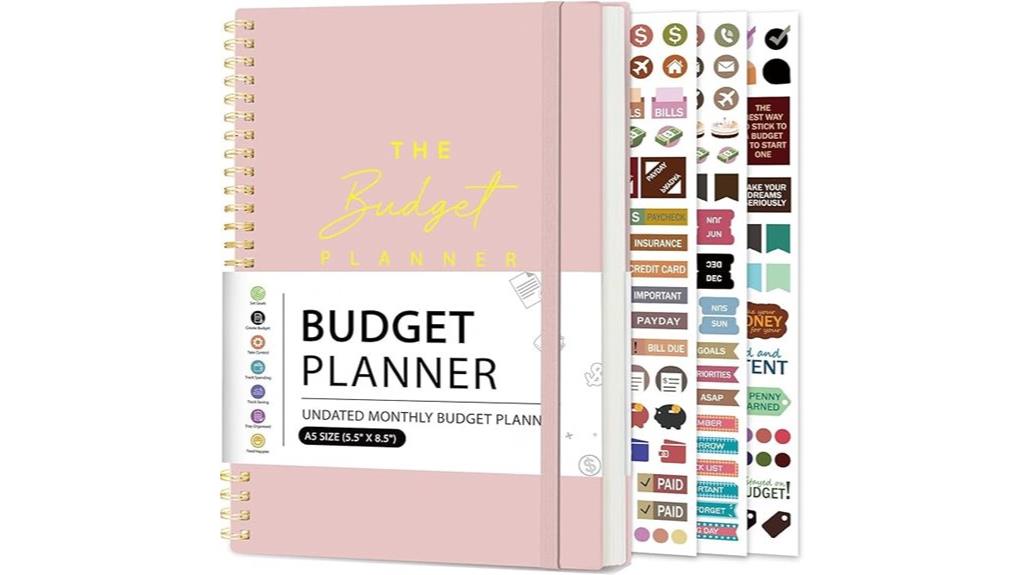 pink budget ledger