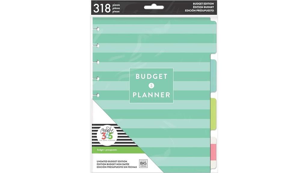 planner scrapbook budget pack