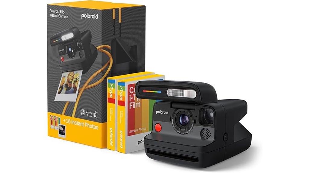 polaroid camera with film
