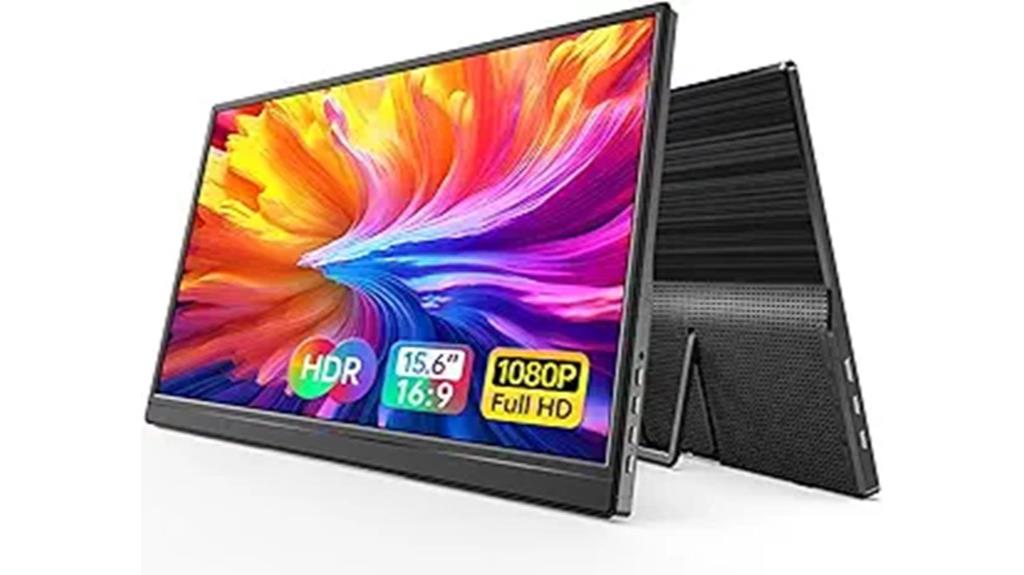 portable 15 6 inch hdmi monitor