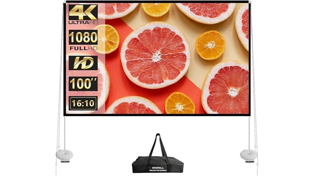 portable 4k outdoor screen