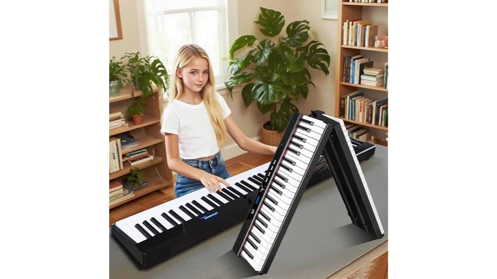 portable 88 key piano