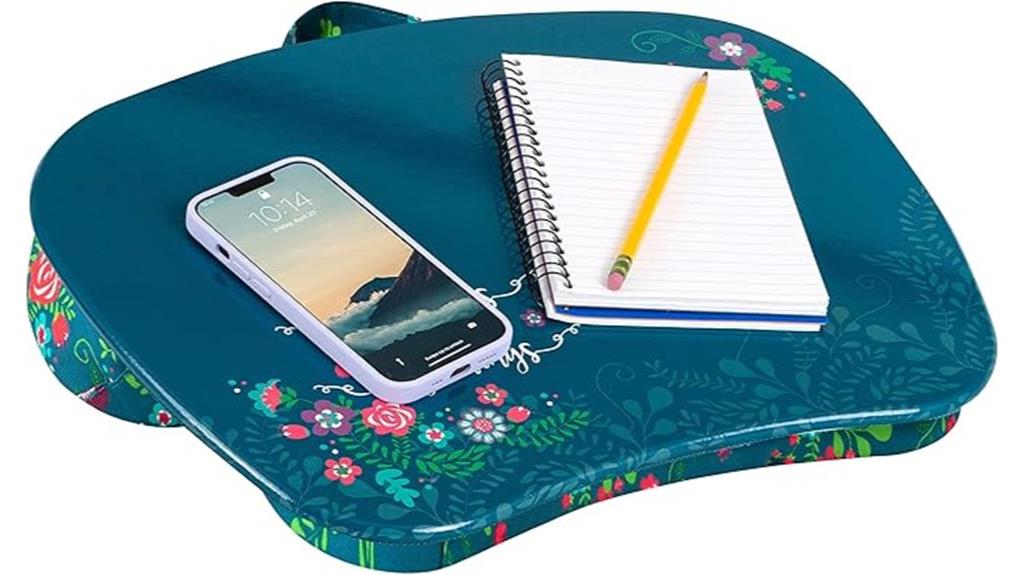 portable cushioned lap desk