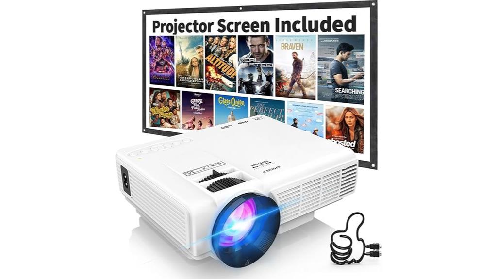 portable full hd bluetooth projector
