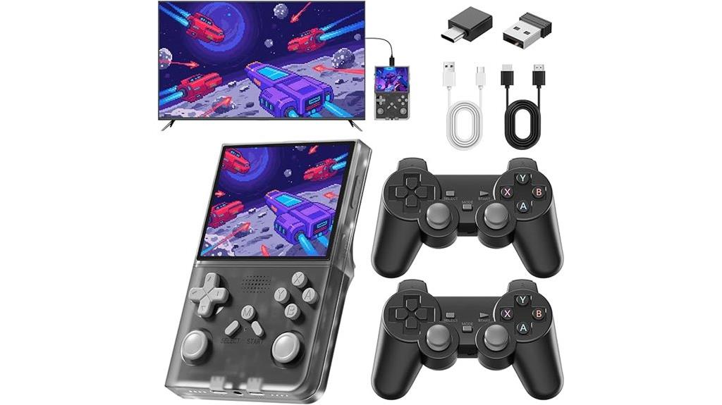 portable gaming with tf card