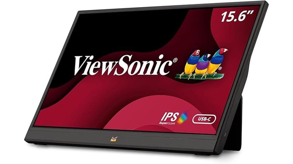 portable monitor with stand