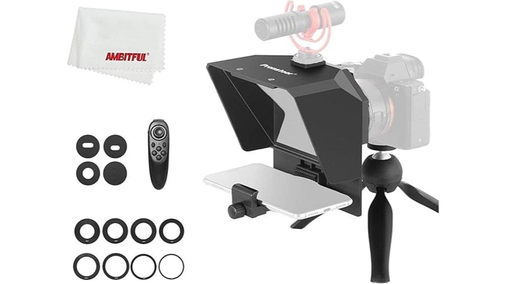 portable teleprompter kit