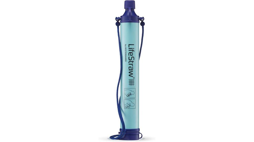 portable water filtration device