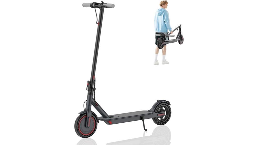 powerful foldable electric scooter