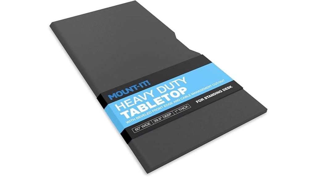 premium black wood desk