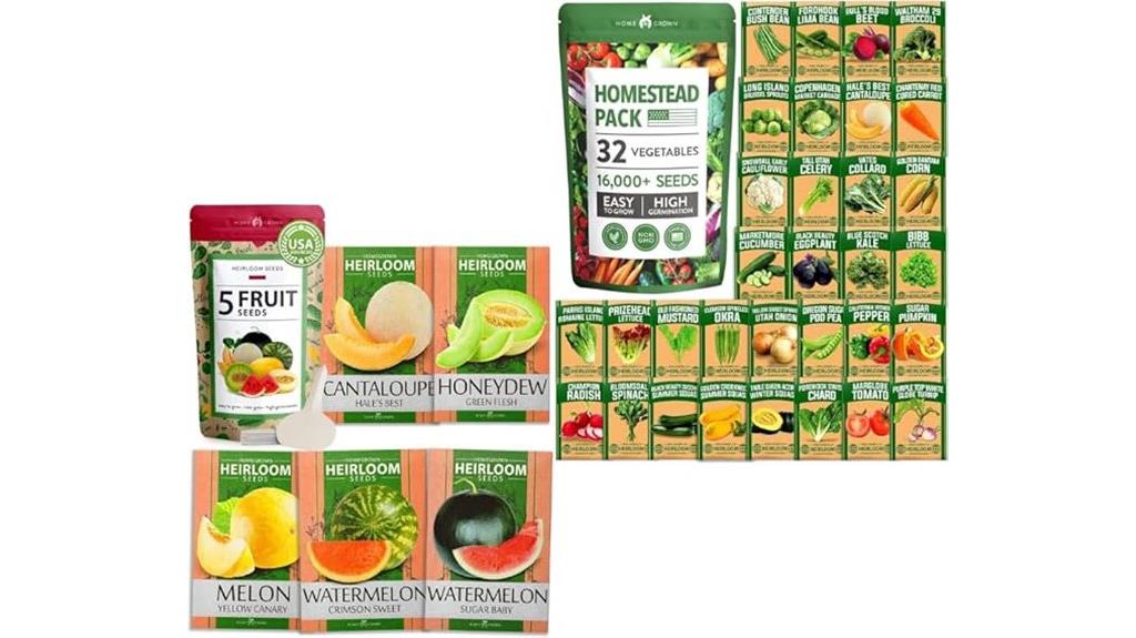 premium melon and vegetable seeds
