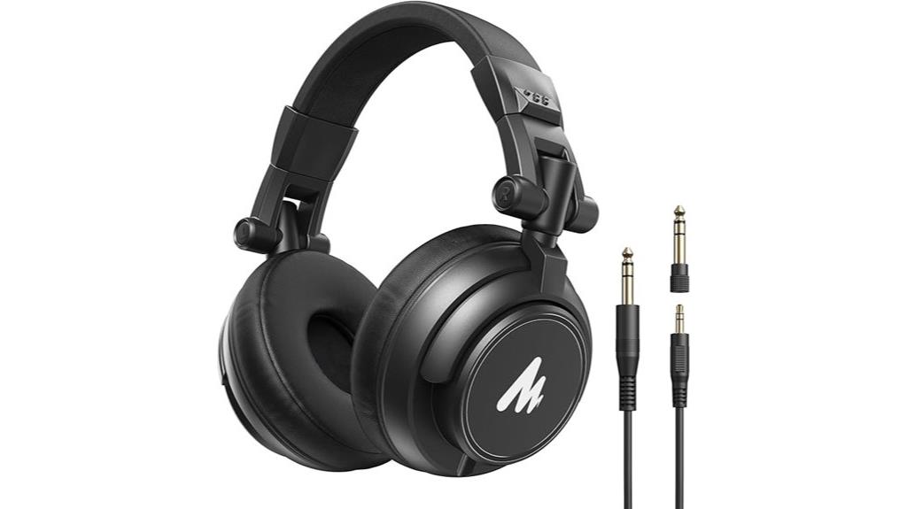 professional studio monitoring headphones