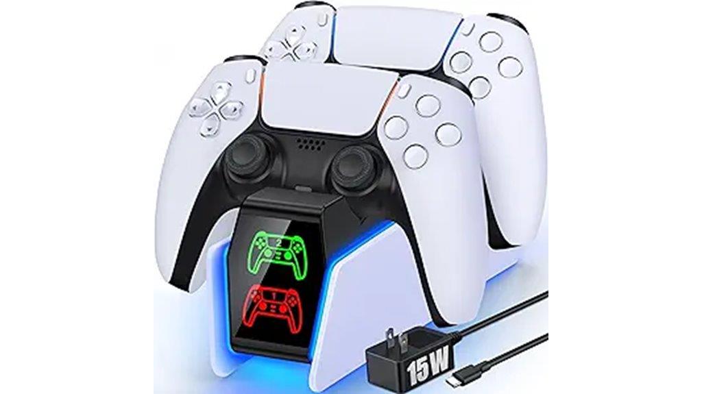 ps5 controller charging dock