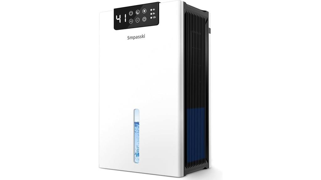 quiet home dehumidifier with timer