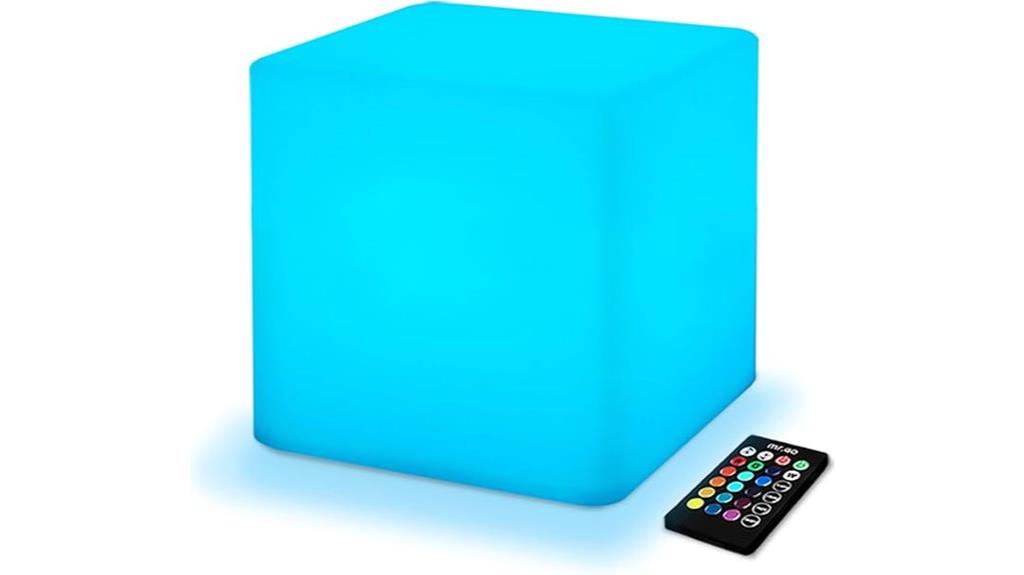 rechargeable color changing light