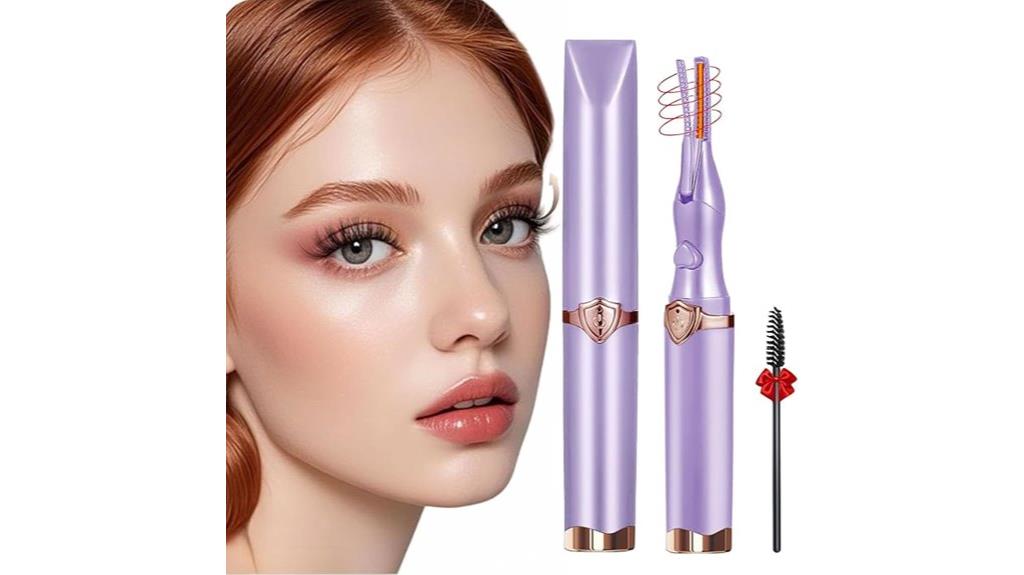 rechargeable heated eyelash curler