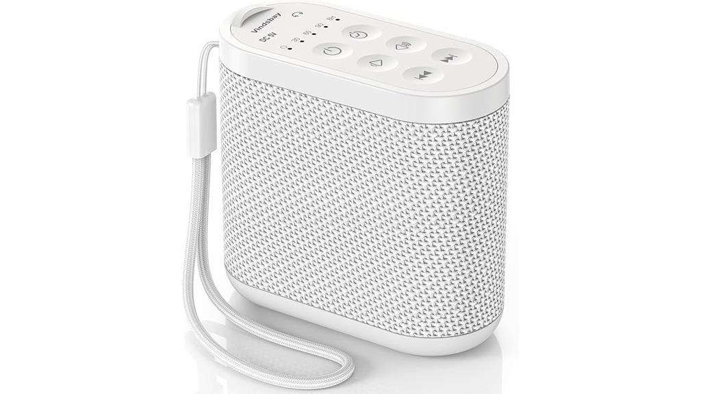 rechargeable travel sound machine