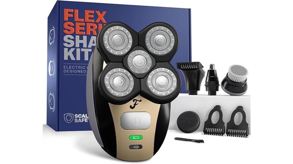 rechargeable waterproof shaver