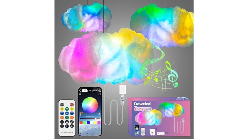remote controlled cloud lights