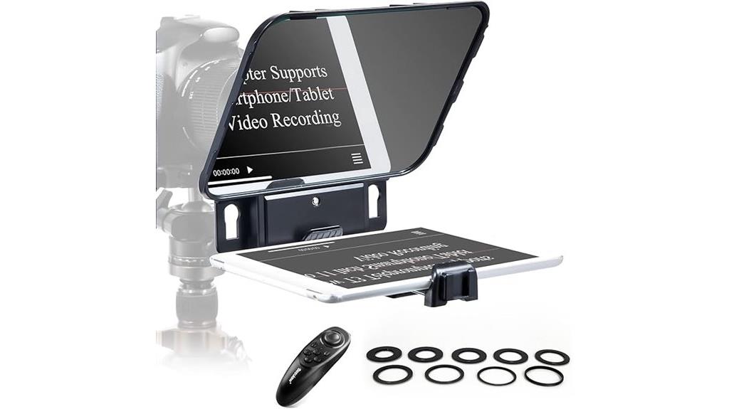 remote controlled teleprompter device