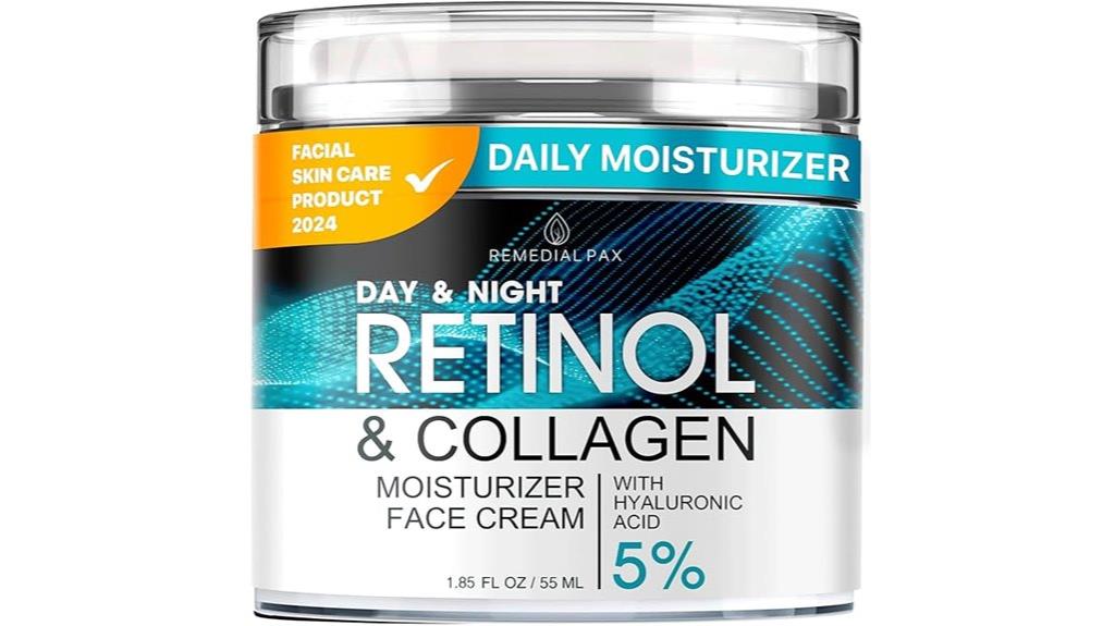retinol collagen face moisturizer
