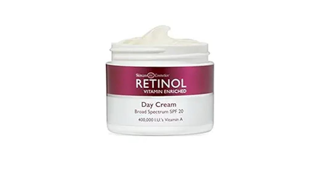 retinol spf 20 day cream