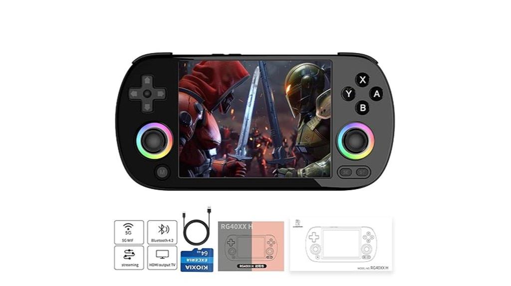 retro handheld gaming console