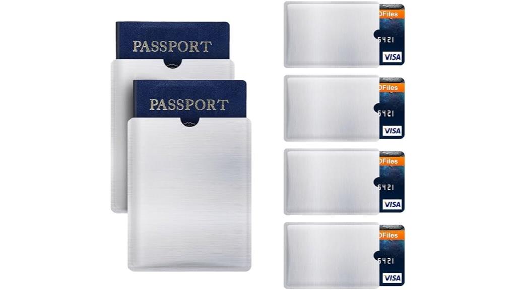 rfid blocking card sleeve