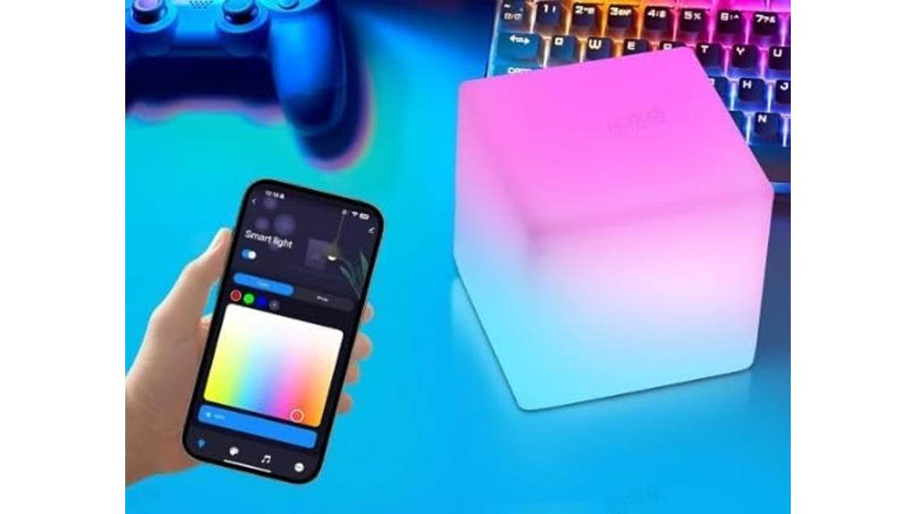 rgb cosmic cube lamp