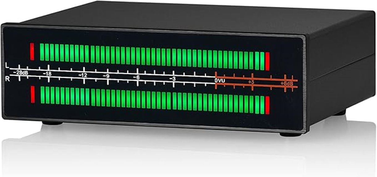 rgb led sound level meter