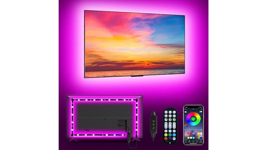 rgb led tv strip