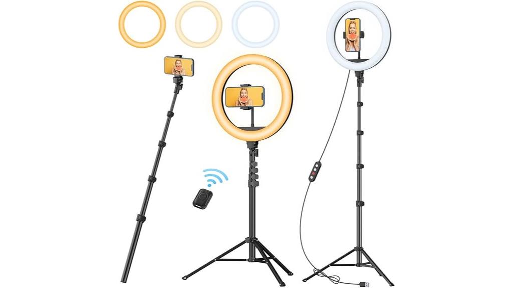 ring light with stand