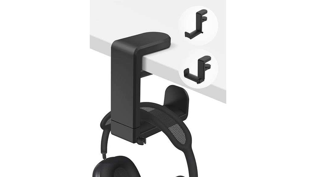 rotatable headphone holder