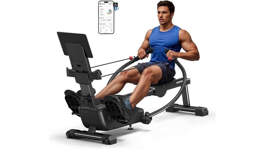rowing machine with app