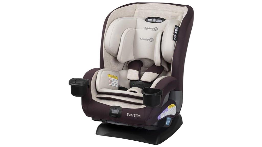 safe slim convertible car seat