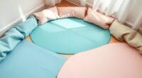 safe stylish foldable play mats