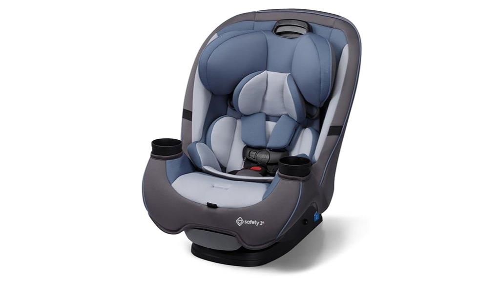 secure convertible car seat