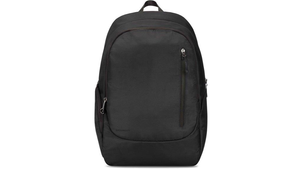 secure urban travel backpack