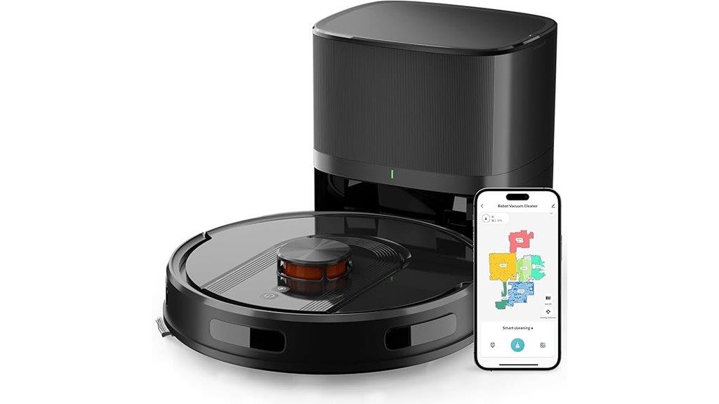 self emptying vacuum mop