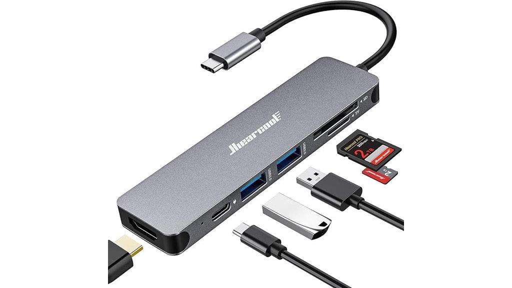 seven in one usb c hub